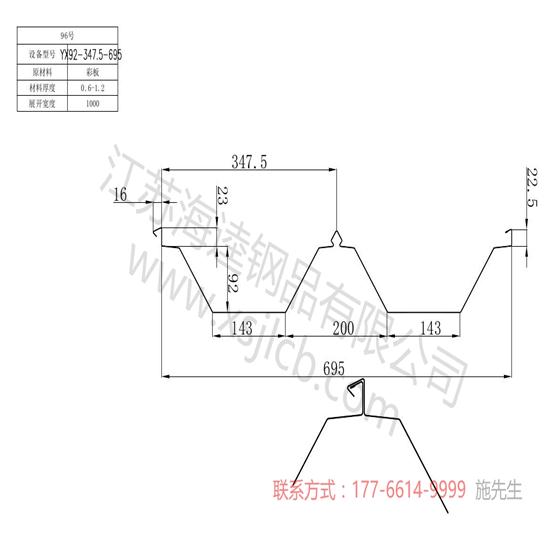 YX42-215-645閉口樓承板的設計特性